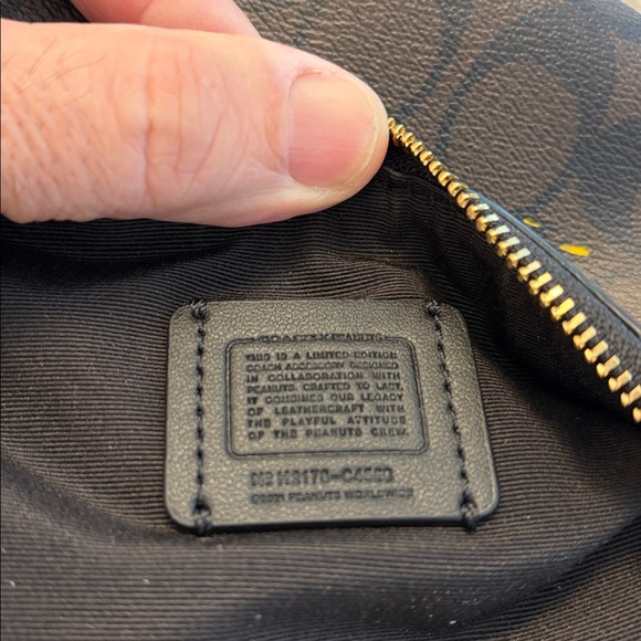 Coach Large Corner Zip Wristlet - Picture 6 of 6